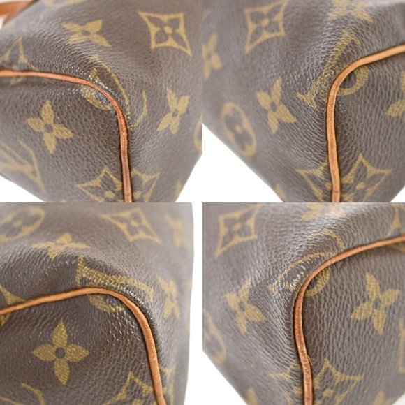 LOUIS VUITTON Mini Speedy 2Way Hand Bag Monogram Leather Brown M41534 15FA250 - Picture 8 of 16